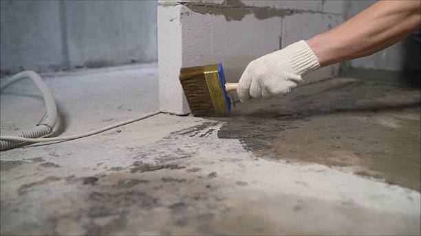SJ Waterproofing Pros Basement Waterproofing coverage map for Winfield, IN and surrounding area